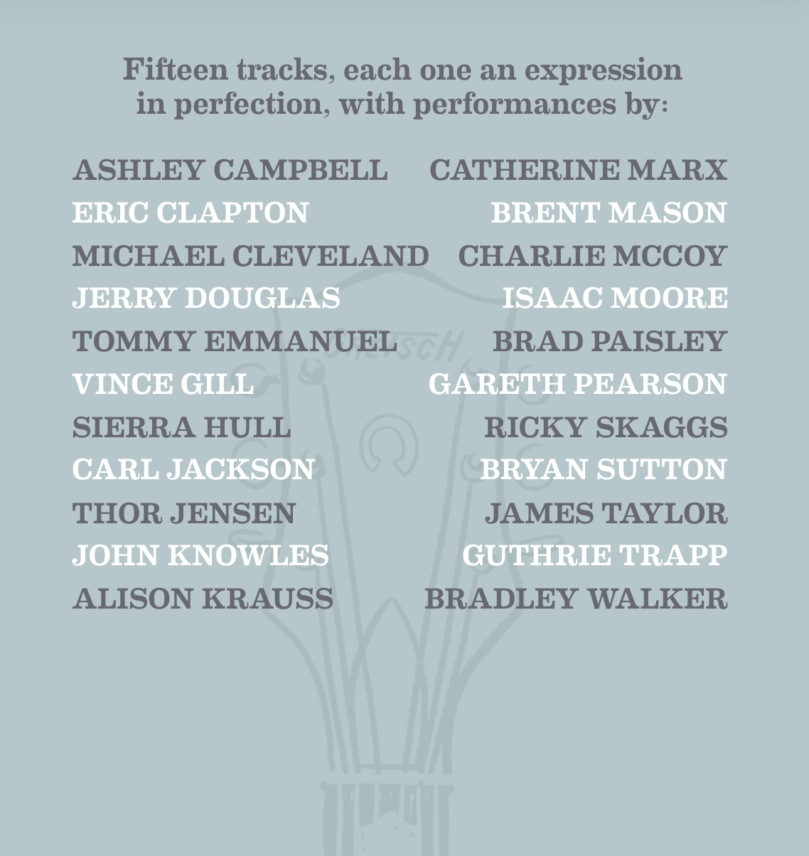 We Still Can’t Say Goodbye – A Musicians' Tribute to Chet Atkins